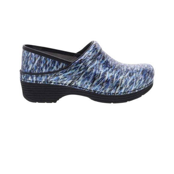 Dansko Lt Pro Blue Waves Clogs NWOT - Picture 4 of 8